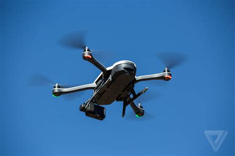 gopro karma drones fall    sky  verge