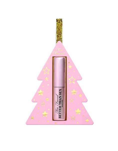 Better Than Sex Deluxe Sized Mascara Ornament Too Faced Christmas