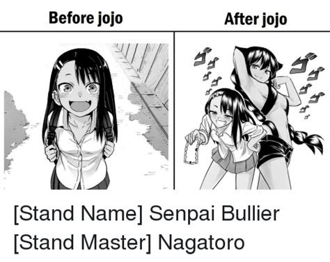 Before Jojo After Jojo Anime Meme On Sizzle