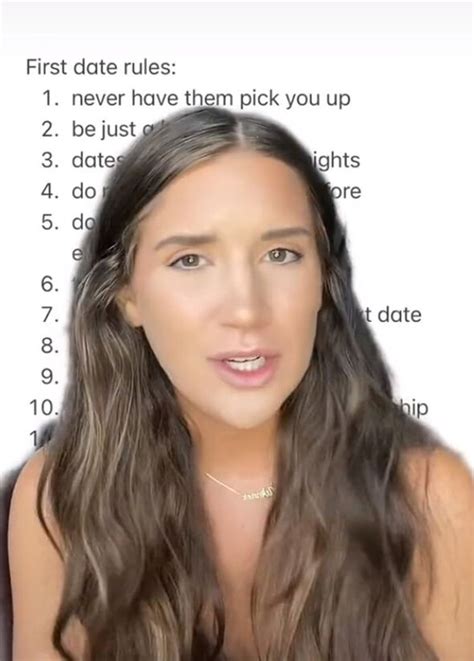 woman causes furious debate after sharing her 11 first date rules