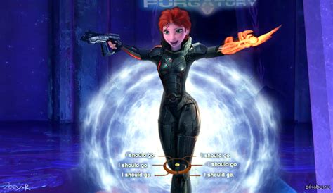 We Love This Mass Effect Frozen Parody I Should Go Vg247
