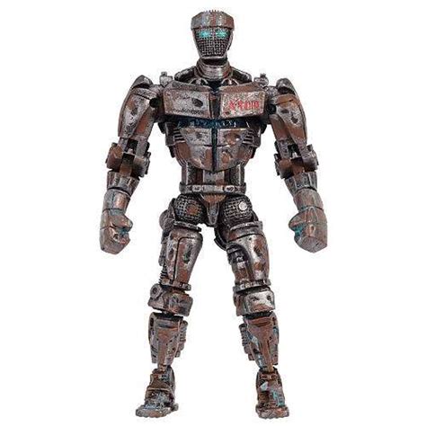 real steel series  atom action figure  junkyard bot jakks pacific
