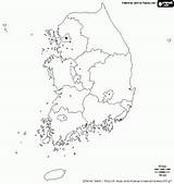 Coloring Korea Peninsula Map South Designlooter Template 89kb 297px sketch template