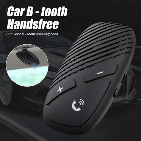 auto zonneklep draadloze handsfree luidspreker bluetooth compatibel  audio car kit