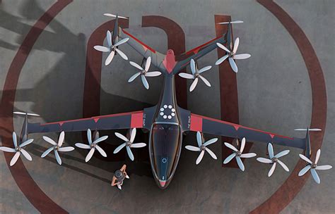 joby  avion dron  doce helices  motor electrico  despega en vertical