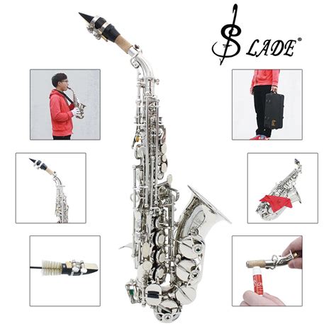 slade saxophone alto instrument  fall saxophone  beginner  cleaning accessories price