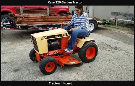 case  garden tractor price specs review