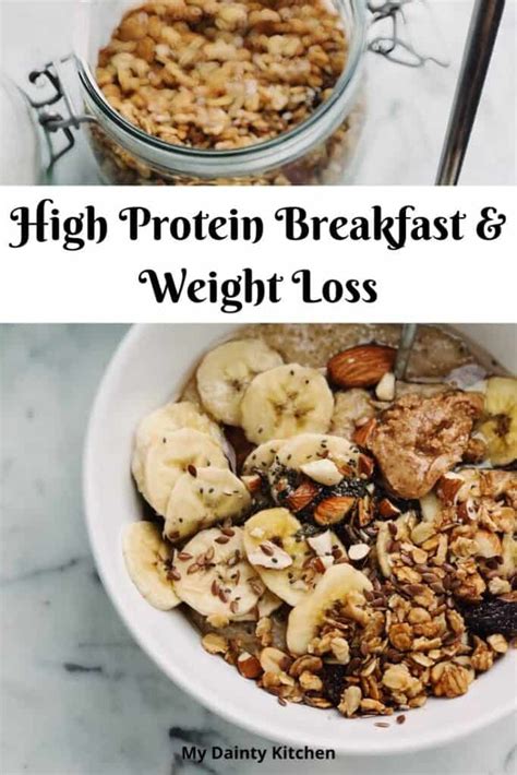 14 High Protein Breakfast Recipes For Weight Loss My Dainty Kitchen