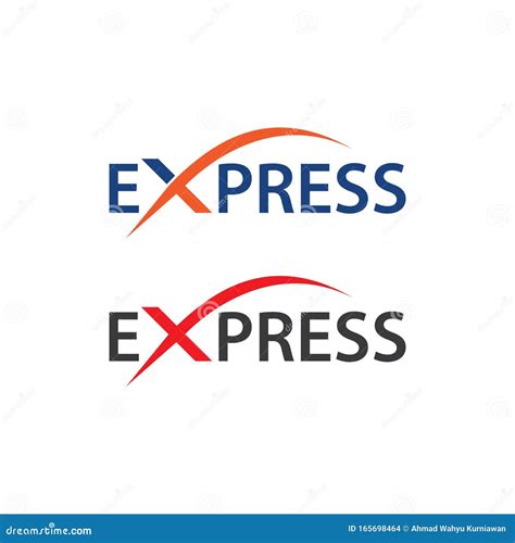 express logo vector stock vector illustration  design