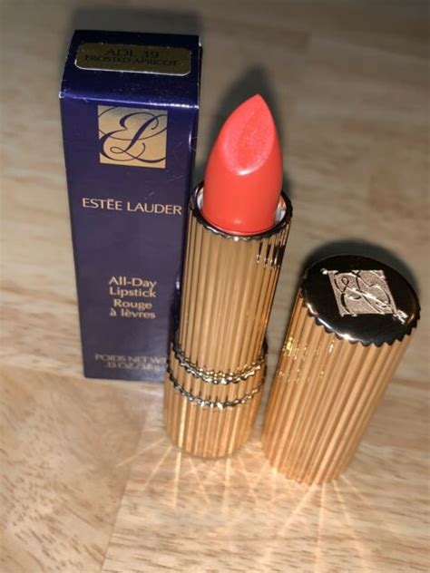 Estee Lauder All Day Lipstick 0 13oz Frosted Apricot For Sale Online