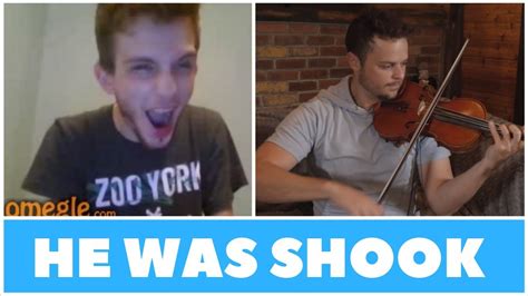 professional violinist pretends to be an amateur on omegle