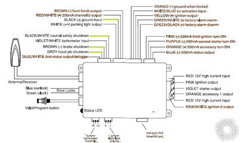 viper remote start wiring diagram