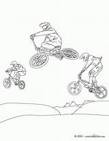 Bmx Ciclismo Course Hellokids Coloriages Coloringhome Rad Colorier Danieguto Farben Montana sketch template