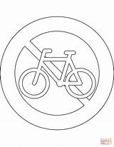 Tegninger Denmark Bicycles Cykel Vejskilte Farvelægning sketch template