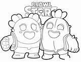 Brawl Stars Coloring Pages Cactus Printable Info Print Xcolorings 83k Resolution Type  Size Jpeg sketch template