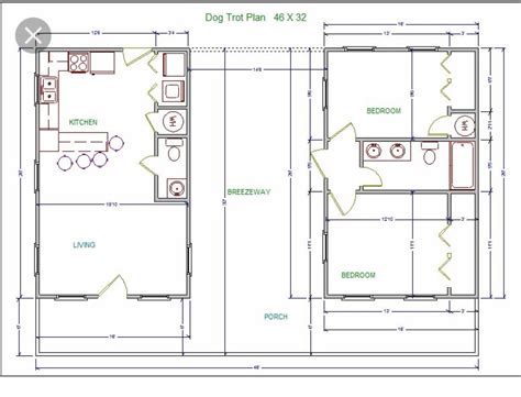 small house  dog run dog trot house plans dog trot floor plans dogtrot house plans