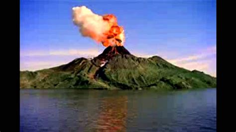 volcano erupting youtube