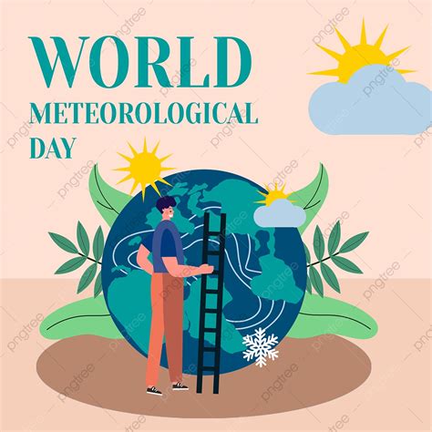world meteorological day illustration template   pngtree