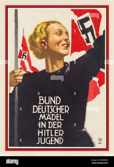 hitlerjugend  nazi propaganda bund deutscher maedels  der