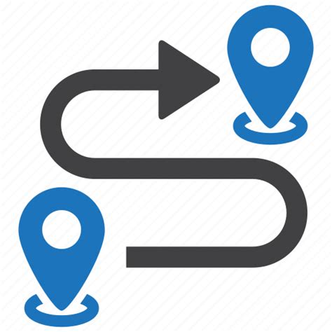direction path route icon