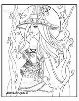 Coloring Pagan Pages Printable Adults Getcolorings Color sketch template