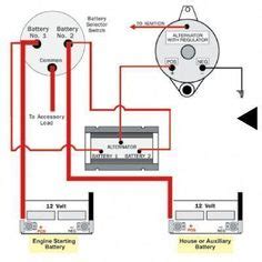 dual alternator battery isolator wiring diagram alternator car alternator automotive mechanic