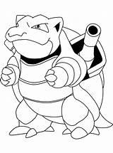 Pokemon Coloring Pages Printable Sheets Blastoise Name Colouring Kids Print Picgifs Drawing Books Pikachu Anime sketch template