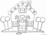 Gingerbread Coloring4free sketch template