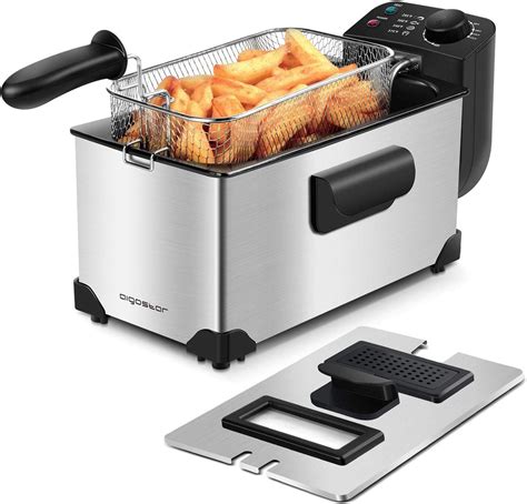 top  deep fat fryer large food capacity home life collection