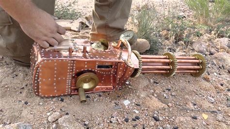 video  steampunk gatling gun  works alloutdoorcom