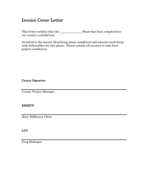 sample invoice cover letter invoice template ideas