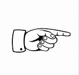 Pointing Hand Finger Clipart Symbol Vector Digital Flash Soft Sign Flashpoints Learn sketch template