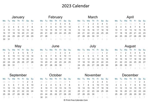print  calendar