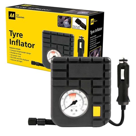 aa  compact tyre inflator autovaux