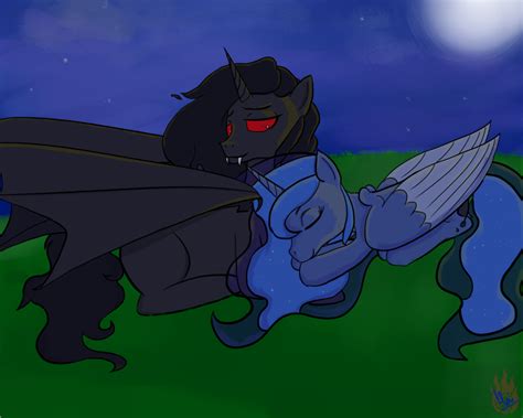 Luna And Her Shadow By Maritziaflare On Deviantart