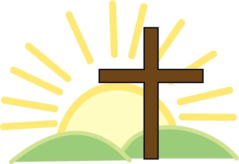 photo easter cross clipart christian christianity clipart