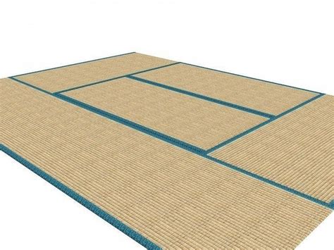 japanese tatami floor  model cgtrader