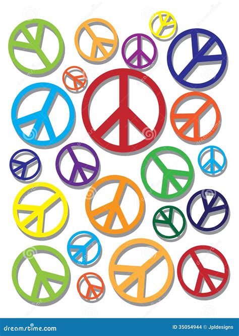 colorful peace symbol  texture background stock images image