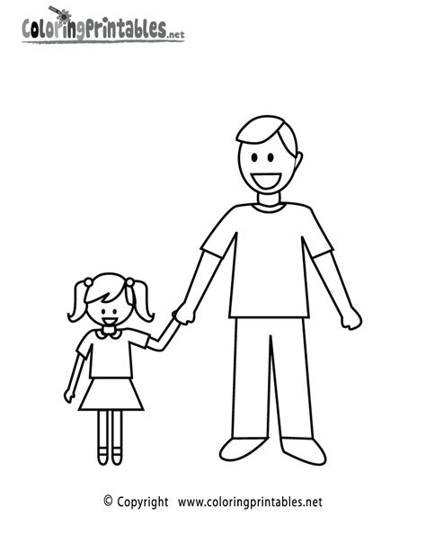 fathers day coloring page   holiday coloring printable