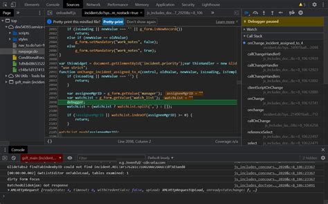 debugging client scripts  servicenow servicenow developer pro tips