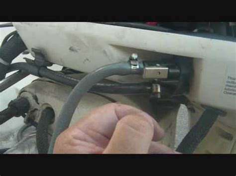 oil injection disconnect  run  til  blows happy