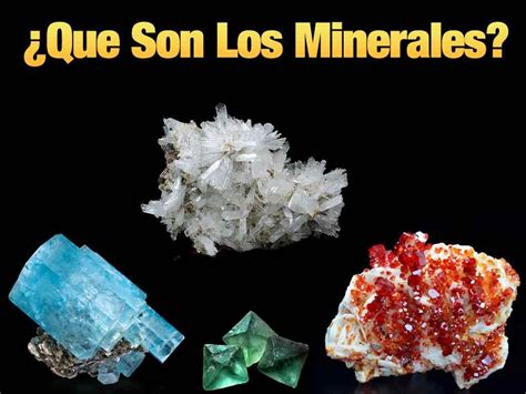 son los minerales