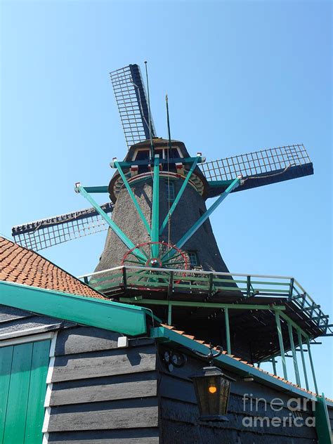 Old Dutch Windmill Photograph By Brian Burke