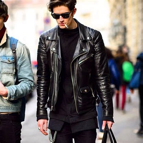 how to wear leather jackets for men in 2018