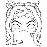 Medusa Mythology Supercoloring Printables sketch template
