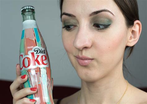 diet coke it s mine inspired makeup look jessoshii