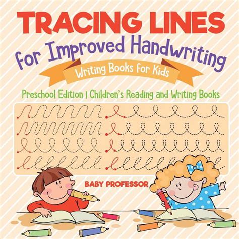 tracing lines  improved handwriting writing books  kids