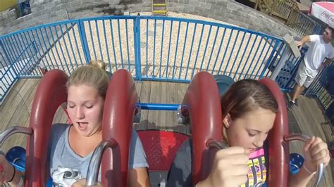 Funniest Roller Coaster Reactions And Slingshots Passing Out Youtube