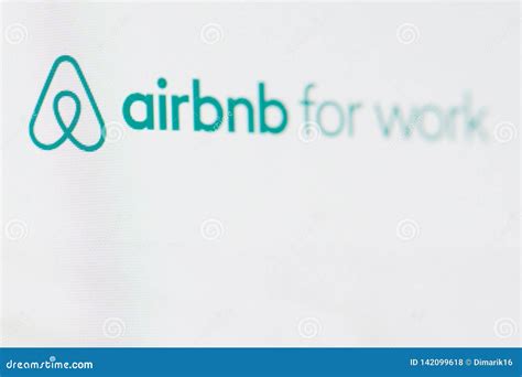 airbnb  work editorial stock photo image  application