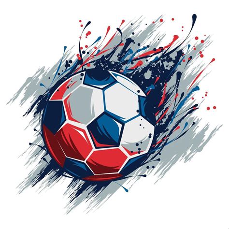 ilustracion de vector de diseno de balon de futbol campeonato de futbol